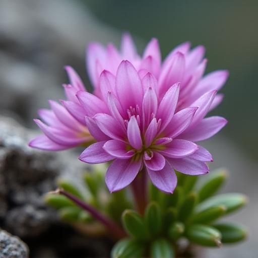 コマクサの花